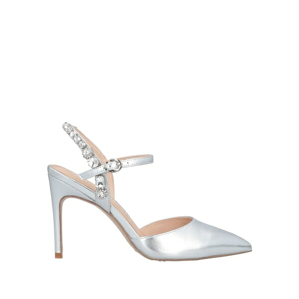 【貨物輸送無料】 ルチアーノ バラキーニ レディース パンプス シューズ Pumps Silver