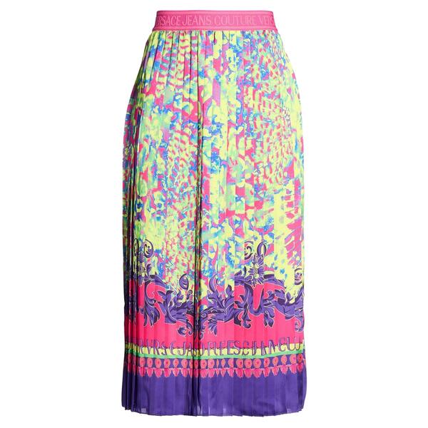 【貨物輸送無料】 呼びりん探し回る レディース スコート ボトムス Midi skirts Green レディースファッション-スカート-ボトムス