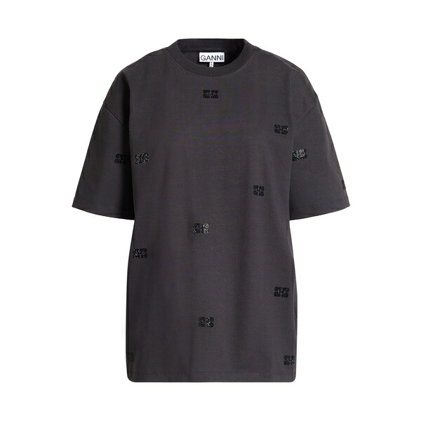 【貨物輸送無料】 ガニー レディース プルオーバー トップス T-shirts Grey
