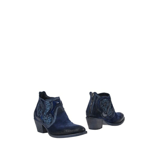 【貨物輸送無料】 ストラテジア レディース ブーツ シューズ Ankle boots Blue