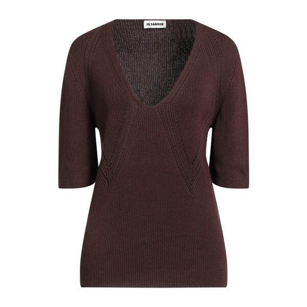 【送料無料】 ジル・サンダー レディース ニット&セーター アウター Sweaters Brown｜asty