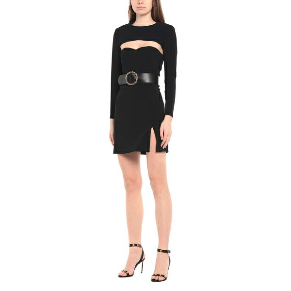 【貨物輸送無料】 エリザベスフランキ レディース 衣装 トップス Mini dresses Black スーツ・セットアップ-ワンピーススーツ-レディースファッション