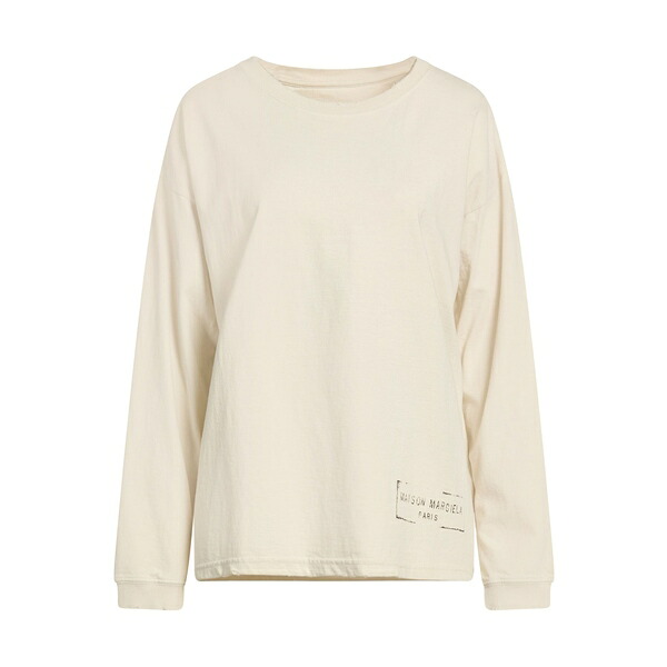 【送料無料】 マルタンマルジェラ レディース Tシャツ トップス T-shirts White｜asty