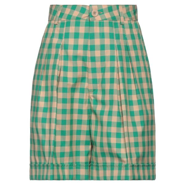 【送料無料】 デパートメントファイブ レディース カジュアルパンツ ボトムス Shorts & Bermuda Shorts Green|asty