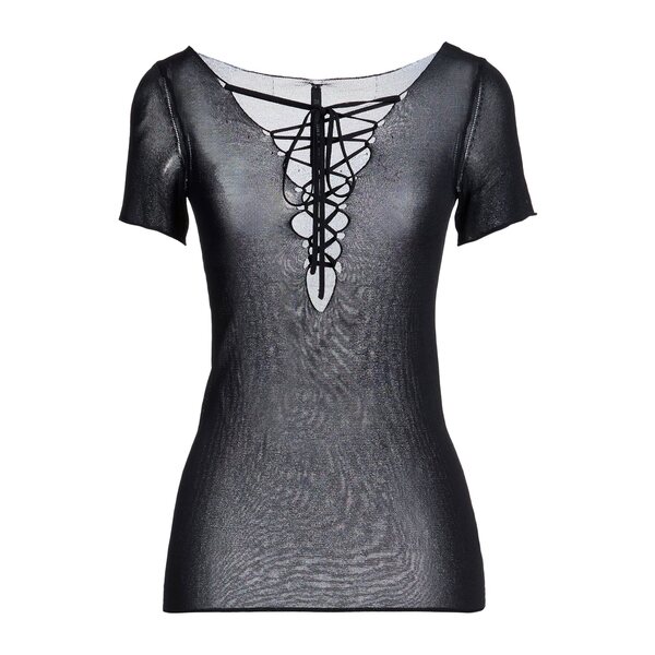 【貨物輸送無料】 ペーター ペトロフ レディース プルオーバー トップス Tops Black