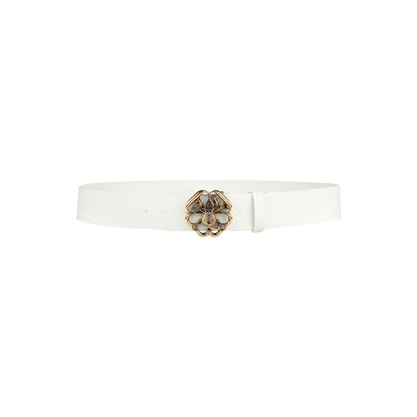 【貨物輸送無料】 マックイーン レディース 三尺帯 付属物 Belts White