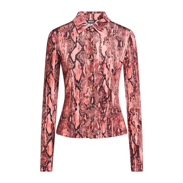 【送料無料】 ロベルトカヴァリ レディース シャツ トップス Shirts Pink｜asty