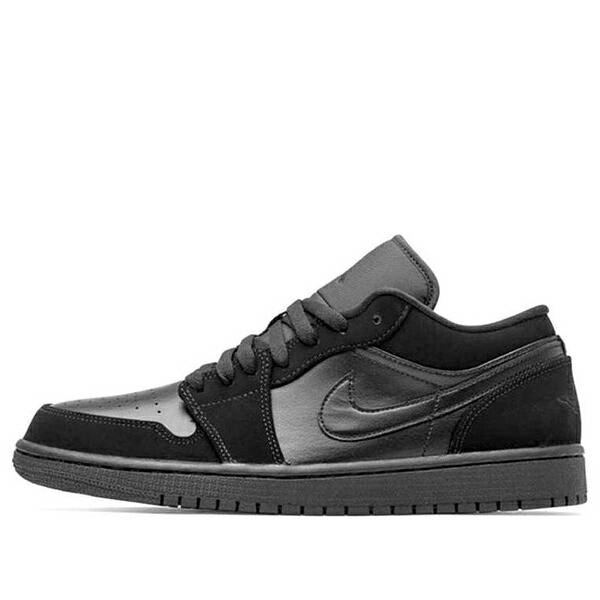 Jordan ジョーダン メンズ スニーカー 【Air Jordan 1 Retro Low \u0027Triple Black\u0027 553558-025】  大きさ US_10(28.0糎)