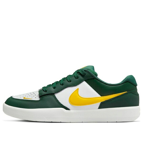 Nike ナイキ メンズ スニーカー エスビー 【Nike Force 58 SB Premium \u0027Gorge Green Tour Yellow\u0027 DH7505-300】  大いさ US_8(26.0糎) メンズ靴-靴