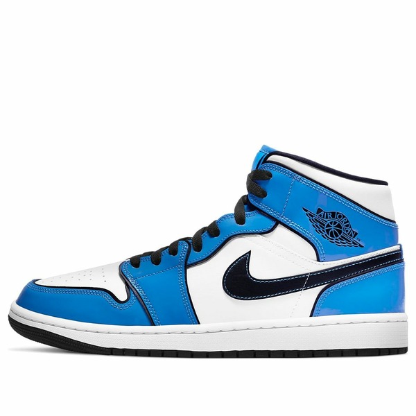 Jordan ジョーダン メンズ スニーカー 【Air Jordan 1 Mid SE 'Signal Blue' DD6834-402】 サイズ US_12.5(30.5cm)｜asty