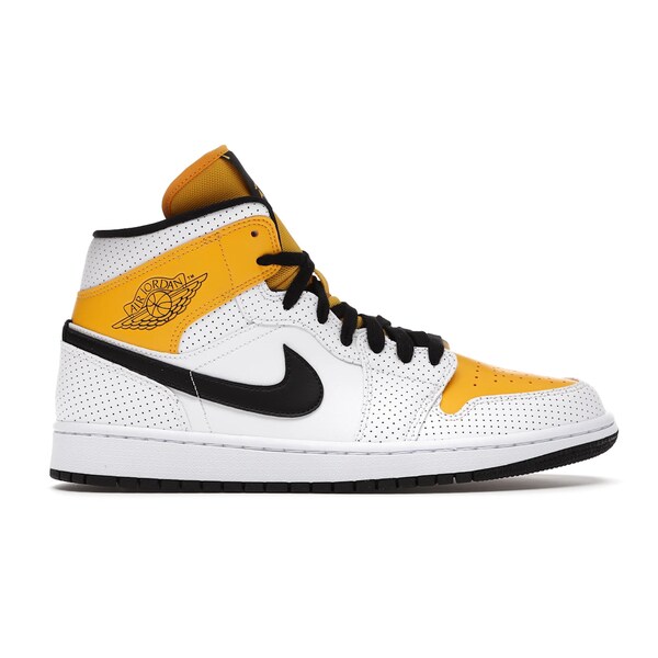Jordan ジョーダン レディース スニーカー  【Jordan 1 Mid Laser Orange (Women\u0027s)】  大きさ US_6(23.0糎) White/White-Laser Orange