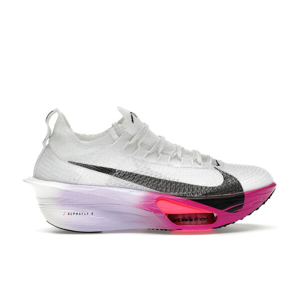 Nike ナイキ レディース スニーカー 【Nike Air Zoom Alphafly Next% 3 FP White Purple Agate (Women's)】 サイズ US_9(26.0cm) White/Black-Purple Agate-Vivid Grape-Dark Raisin｜asty