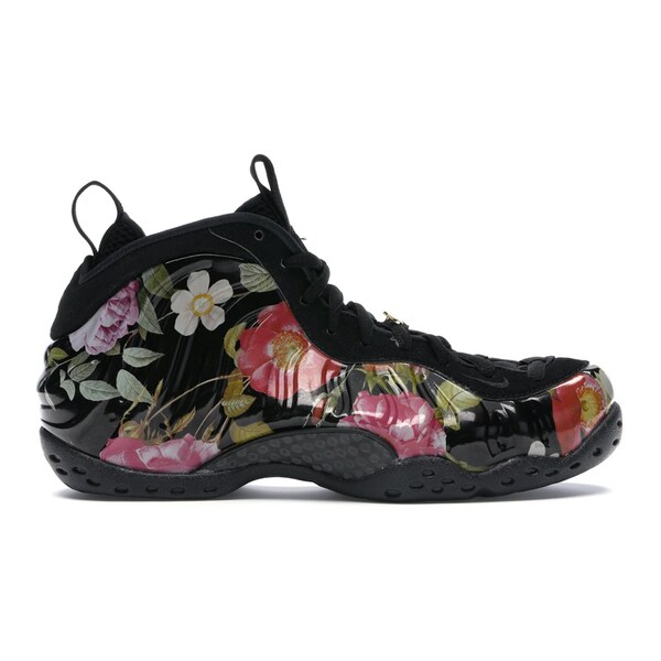Nike ナイキ レディース スニーカー  【Nike Air Foamposite One Floral (Women\u0027s)】  大きさ US_8(25.0糎) Black/Black-Metallic Gold