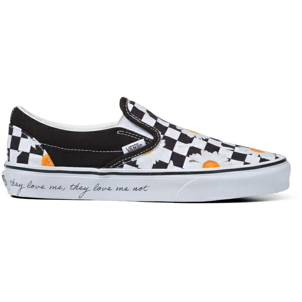 Vans バンズ レディース スニーカー  【Vans Classic Slip-On Love Me, Love Me Not (Women\u0027s)】  大きさ US_5(22.0糎) White/Black/Floral