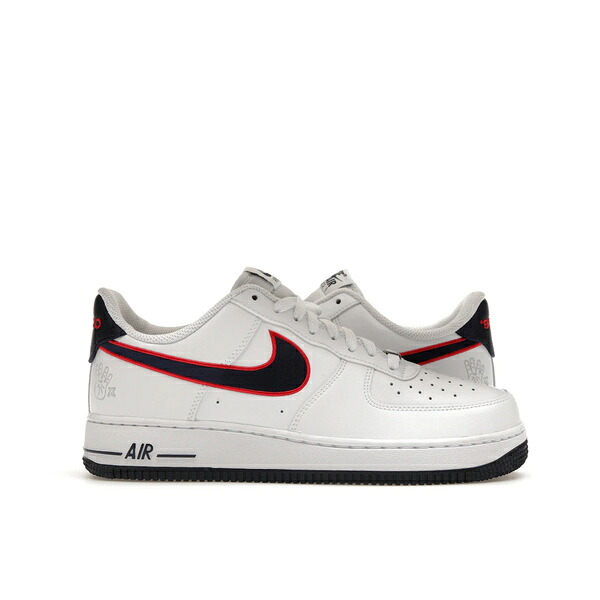 Nike ナイキ レディース スニーカー 【Nike Air Force 1 Low Houston Comets 4-Peat (Women's)】 サイズ US_5.5(22.5cm) White/Obsidian-University Red-Wolf Grey|asty