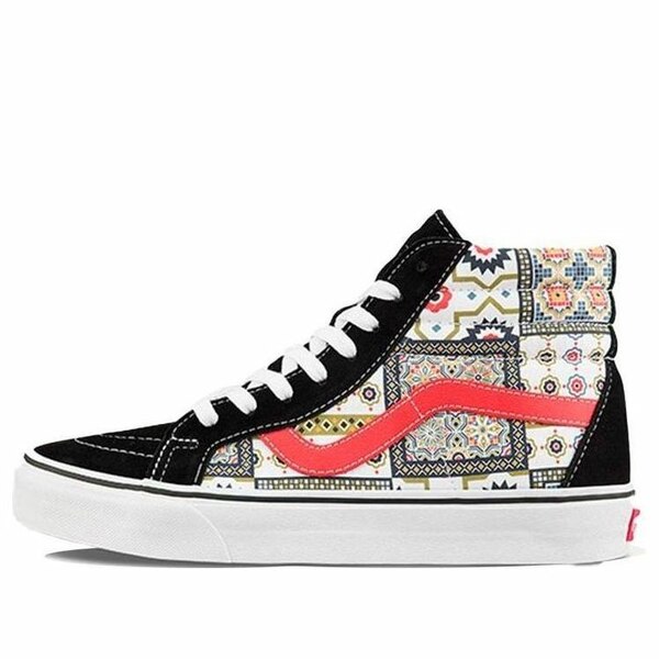 Vans バンズ メンズ スニーカー  【Vans SK8-HI Reissue \u0027Moroccan Tile Check - Orange\u0027 VN0A4BV8687】  大きさ US_5(23.0糎)