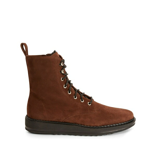 ジュゼッペザノッティ メンズ ブーツ シューズ Bassline lace-up suede boots Brown