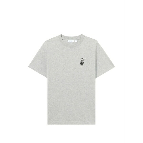 象牙色 メンズ プルオーバー トップス Logo-print t-shirt Grey