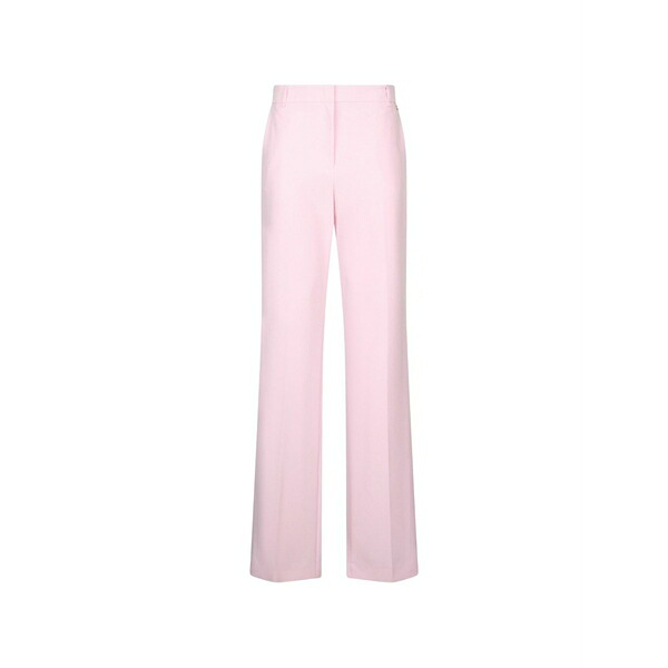 リュージョー レディース カジュアルパンツ ボトムス Hook-and-eye trousers Pink|asty