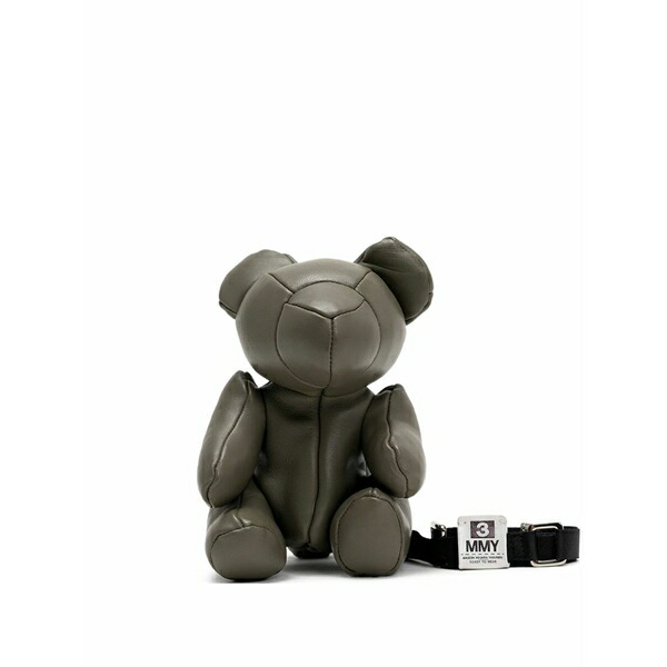 ミハラヤスヒロ メンズ トートバッグ 御徒面子 Dolls bear mini bag Grey