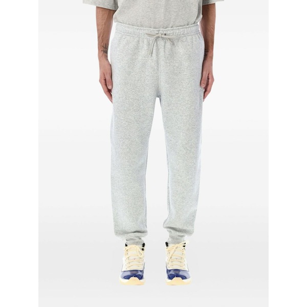 ジョーダン メンズ 心地よいズボン下 ボトムス Drawstring-fastening track pants Grey