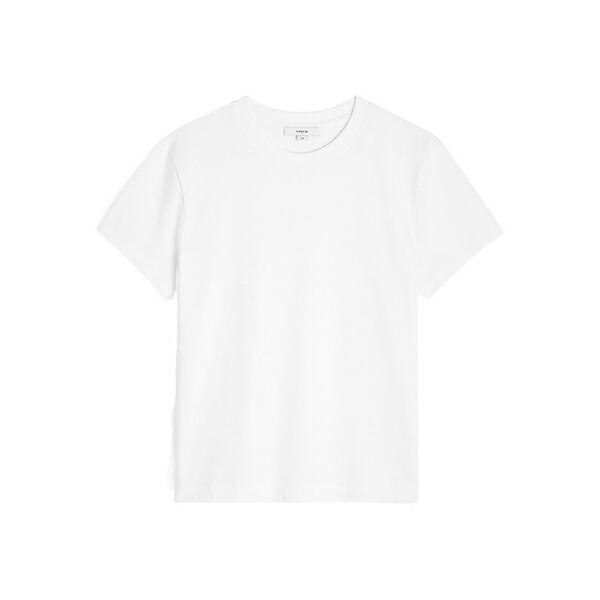 ヴィンス レディース プルオーバー トップス Crew-neck t-shirt White