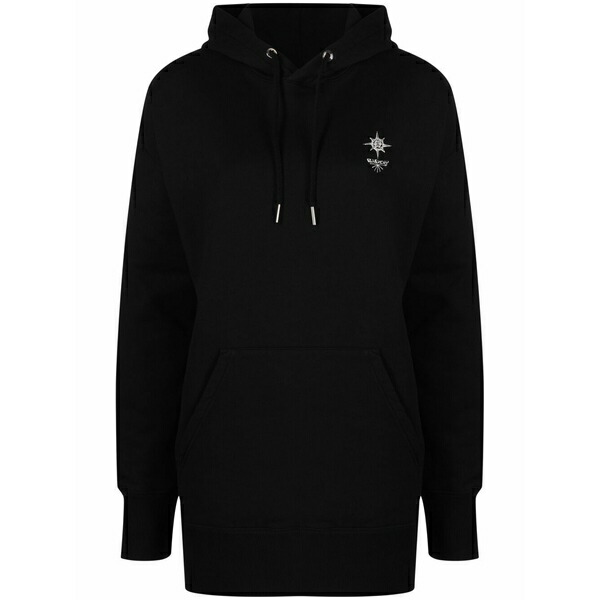 ジバンシー レディース パーカー・スウェットシャツ アウター Graphic-print hoodie Black