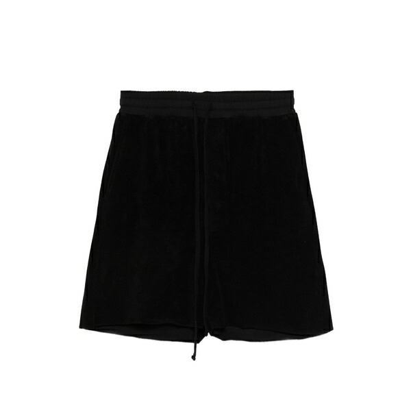 トム・Cr メンズ 心地好いズボン下 ボトムス Drawstring shorts Black