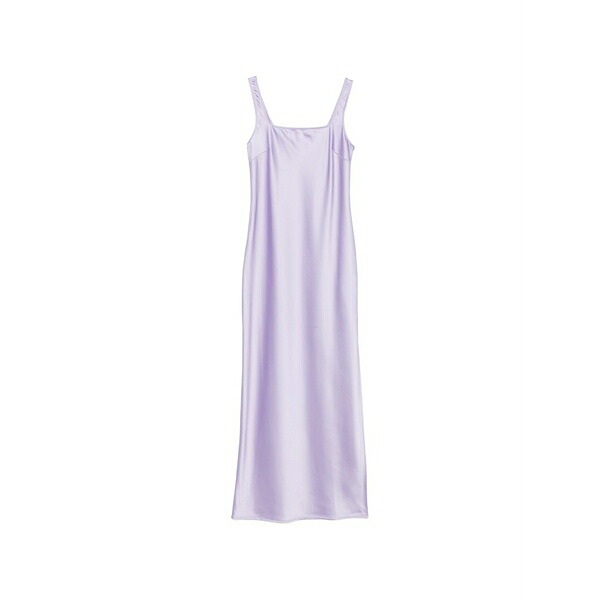 マニュエル リッツ レディース 衣装 トップス Square-neck maxi dress Purple