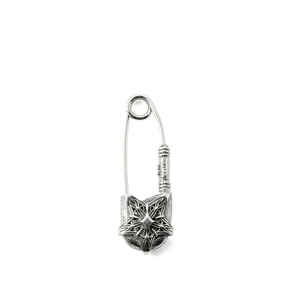 エマニュエレ ビコッキ メンズ ピアス・イヤリング 付属物 Stella pin earring Silver