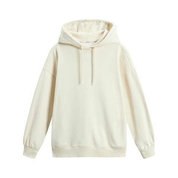 羊毛 一財産 レディース パーカー・スウェットシャツ アウター Logo hoodie Neutrals