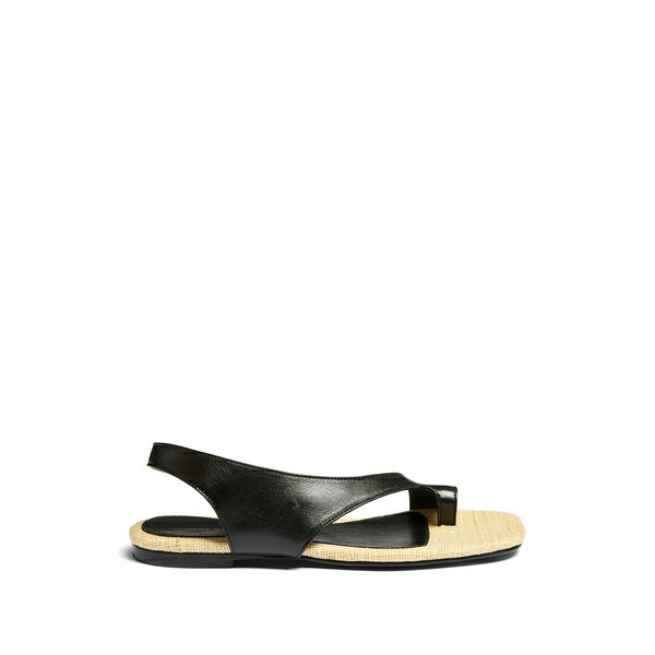 リビアナコンティ レディース サンダル シューズ Serena toe-strap sandals Black