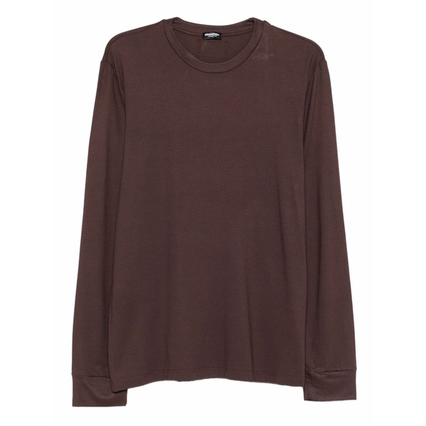 ディースクエアード メンズ 編み物\u0026プルオーバー アウター Long-sleeve crew-neck sweater  Red