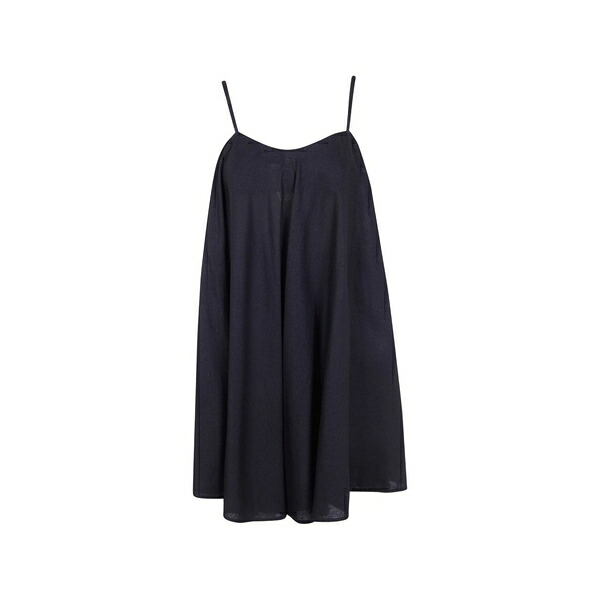 ツイン仕掛ける レディース 衣装 トップス Tie-strap mini dress Black