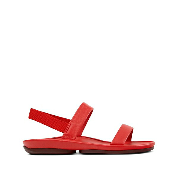 カンペール レディース サンダル シューズ Right isla elastic strap sandals Red｜asty