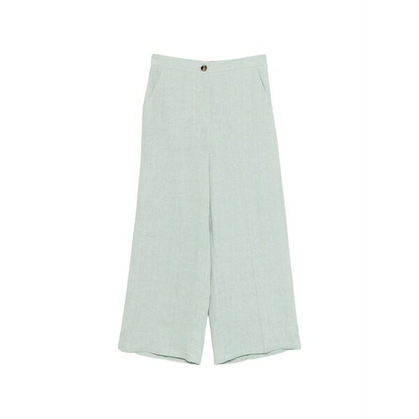 マレーラ レディース カジュアルパンツ ボトムス Clava button palazzo pants Green|asty
