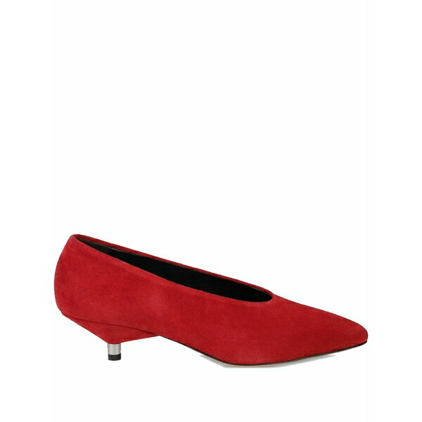 イザ呼びりん マラン レディース パンプス シューズ 45粍 ebisa pointed-toe pumps Red