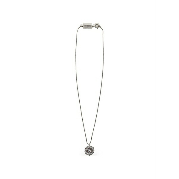 マルタンマルジェラ メンズ 首飾り・チョー鉄道車両 付属物 Polished pendant necklace Silver