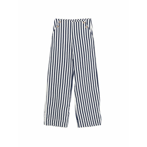 マージュ レディース カジュアルパンツ ボトムス Palais striped trousers Blue｜asty