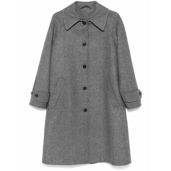 オフィシンジェネレール レディース 厚地の外套 アウター Aretha coat Grey