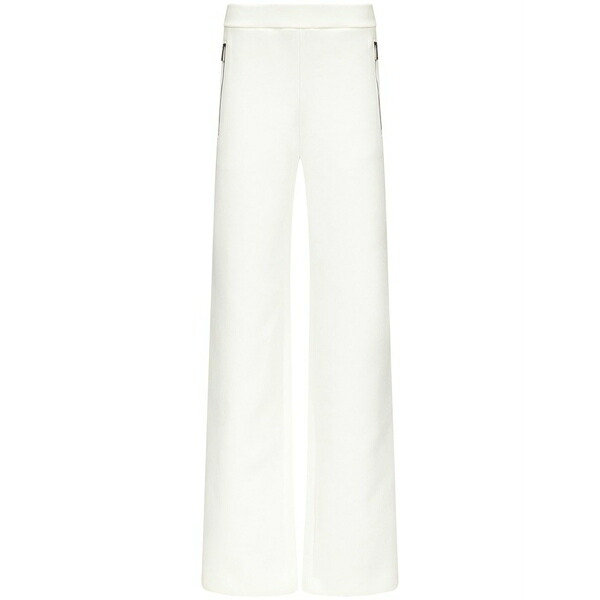エリア レディース カジュアルパンツ ボトムス Embossed handprint track pants White｜asty