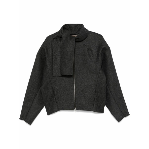 プランシー レディース 上衣＆上衣 アウター Felted jacket Grey