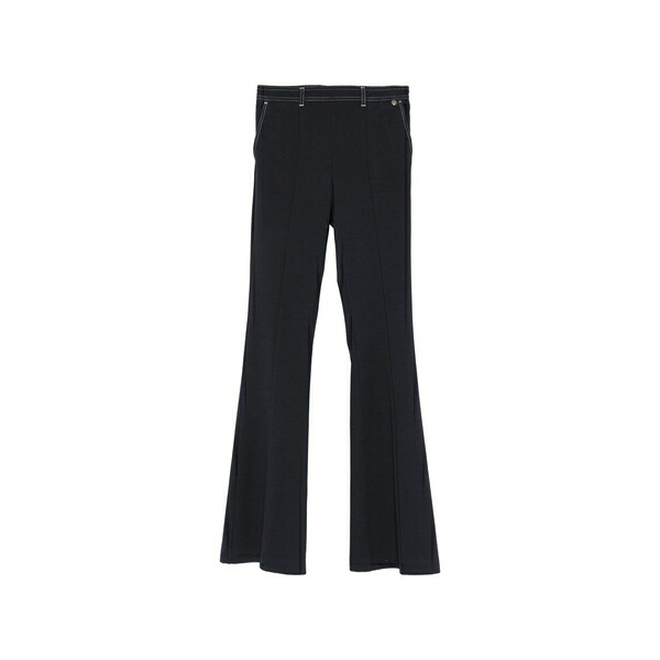 リュージョー レディース 心地好いズボン下 ボトムス Topstitching trousers Blue