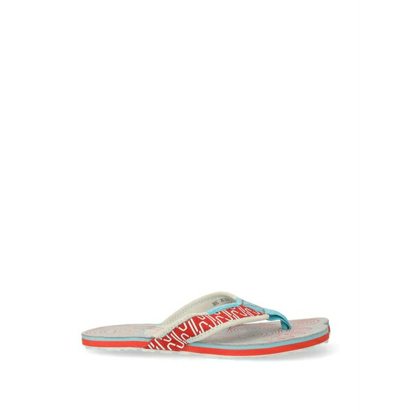 ラスポルティバ レディース サンダル シューズ Graphic-print flip flops White