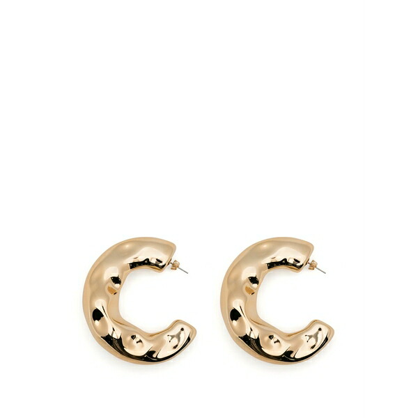エッセンシャルアントワープ レディース ピアス&イヤリング アクセサリー Gold-tone hoop earrings Gold|asty