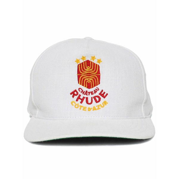 ルード メンズ かぶり笠 佩び物 Azur linen cap White