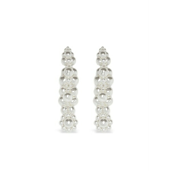 シモーネ・ロシャ レディース ピアス&イヤリング アクセサリー Pearl-embellishment earrings White|asty