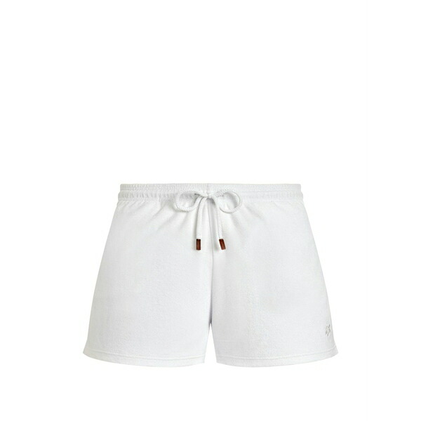 ヴィルブレクイン レディース カジュアルパンツ ボトムス Terry embroidered shorts White