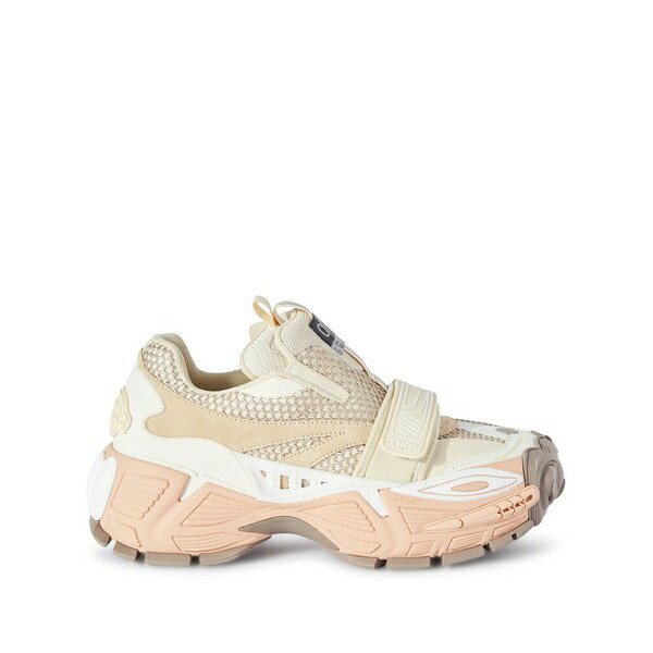 象牙色 レディース スニーカー シューズ Glove slip on chunky sneakers Pink