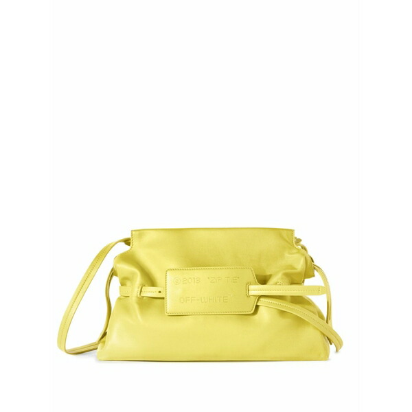 象牙色 レディース クラッチペダル御徒面子 御徒面子 Zip tie leather clutch bag Green